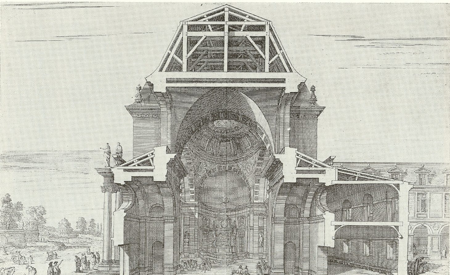 Projet de l'église de Port-Royal de Paris